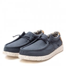 Zapatilla casual de lona azul Refresh 172468 ligera